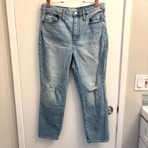 Madewell Light Blue Boyfriend Jeans